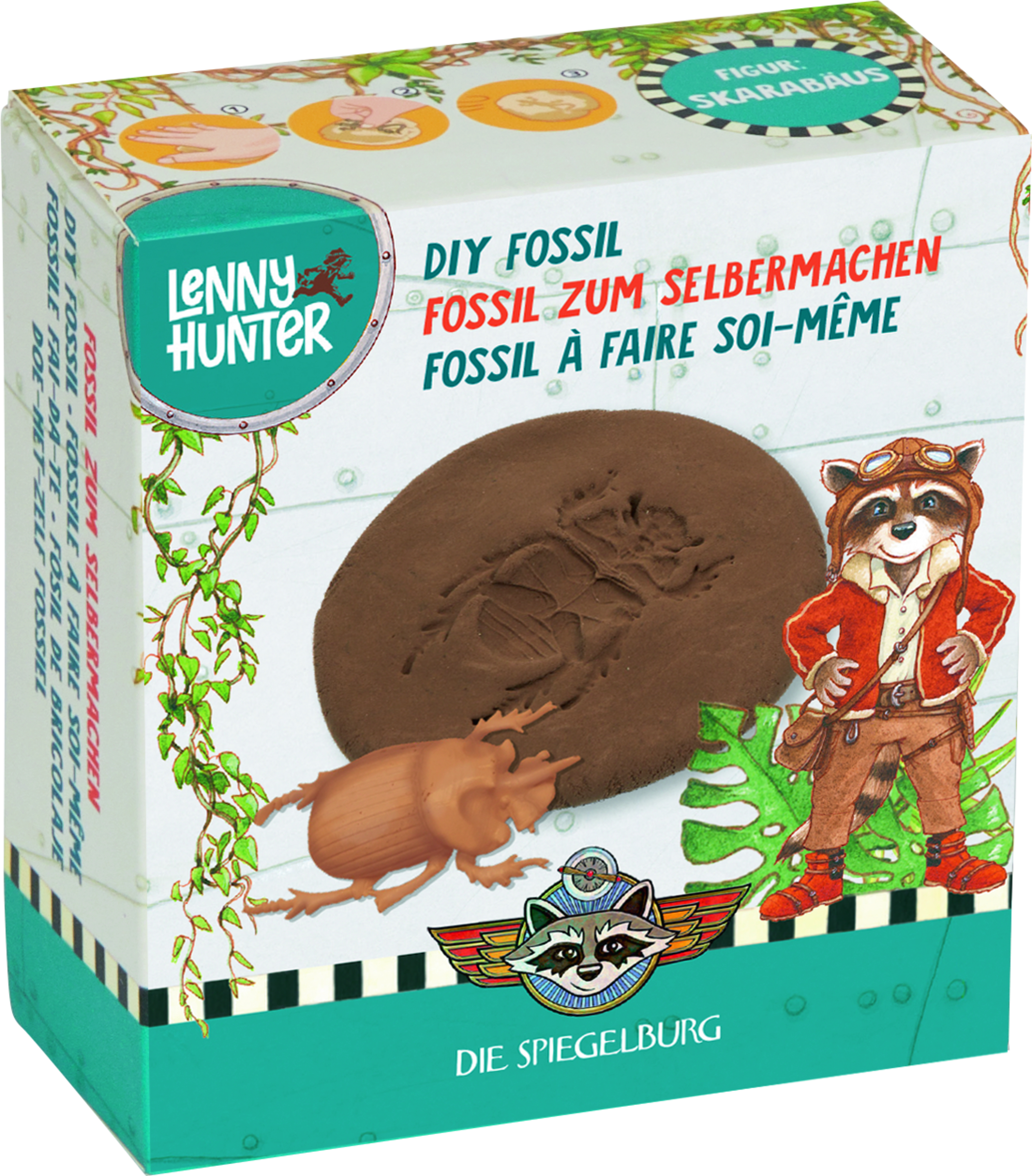 Leni Hanter - set za pravljenje fosila