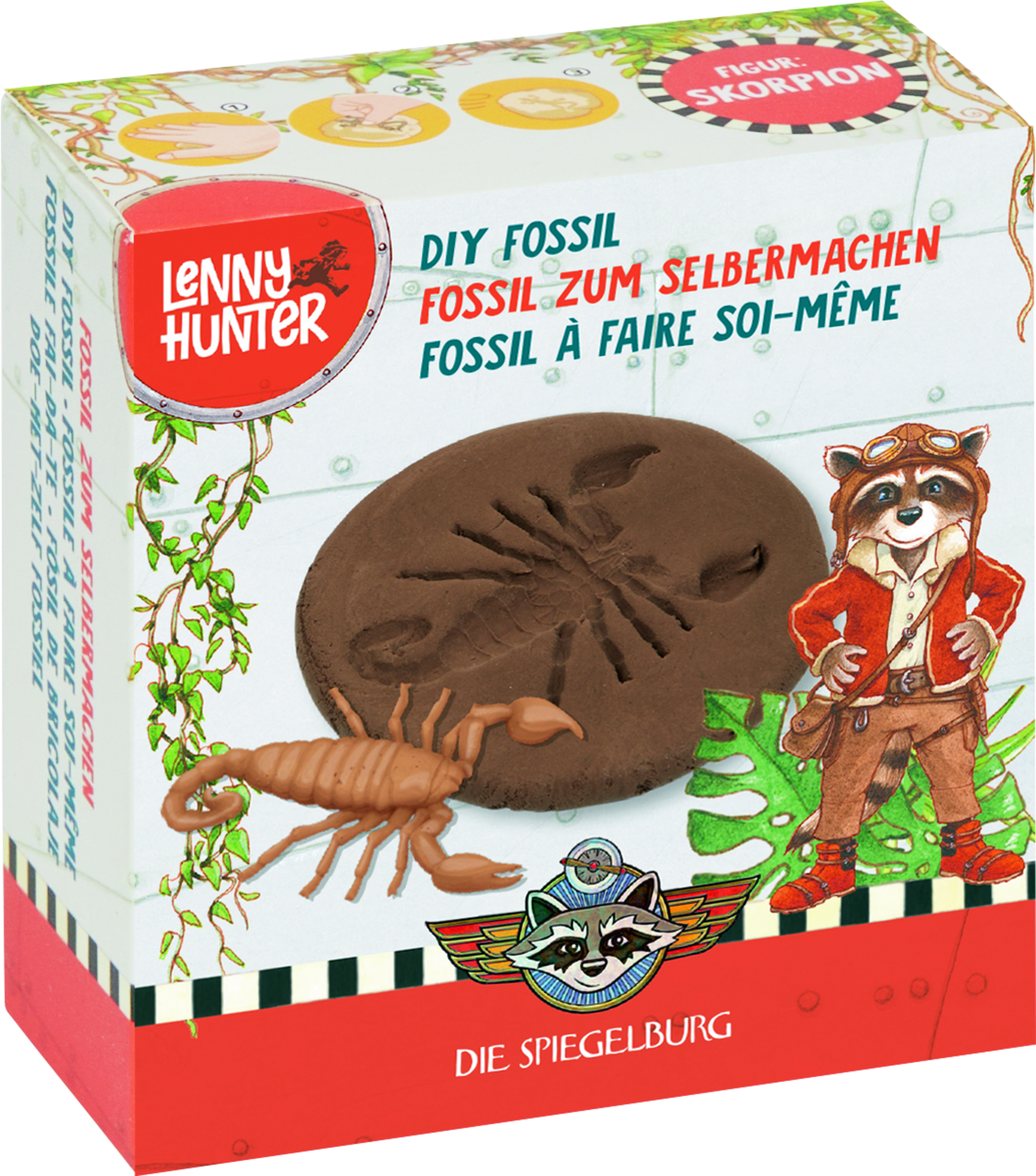 Leni Hanter - set za pravljenje fosila